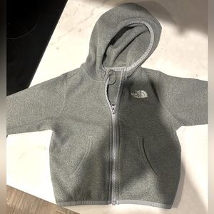 12-18 month The North Face fleece jacket.